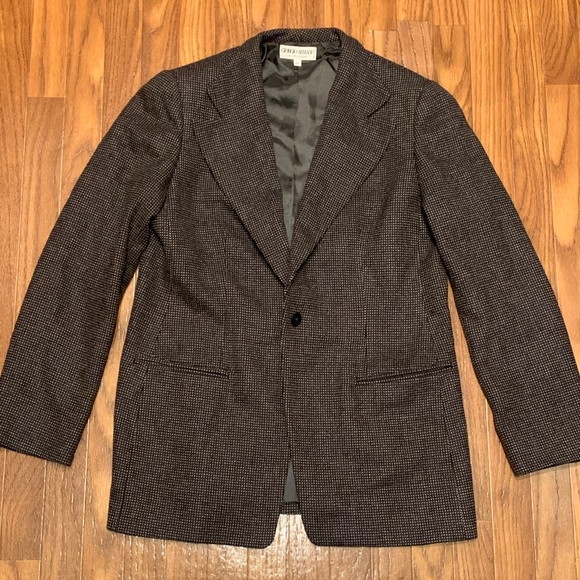 1980S GIORGIO ARMANI TWEED BLAZER main image 1